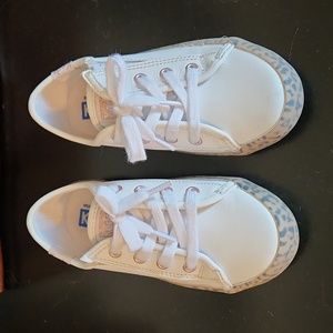 Keds Leopard Leather Sneakers - Toddler Size 9